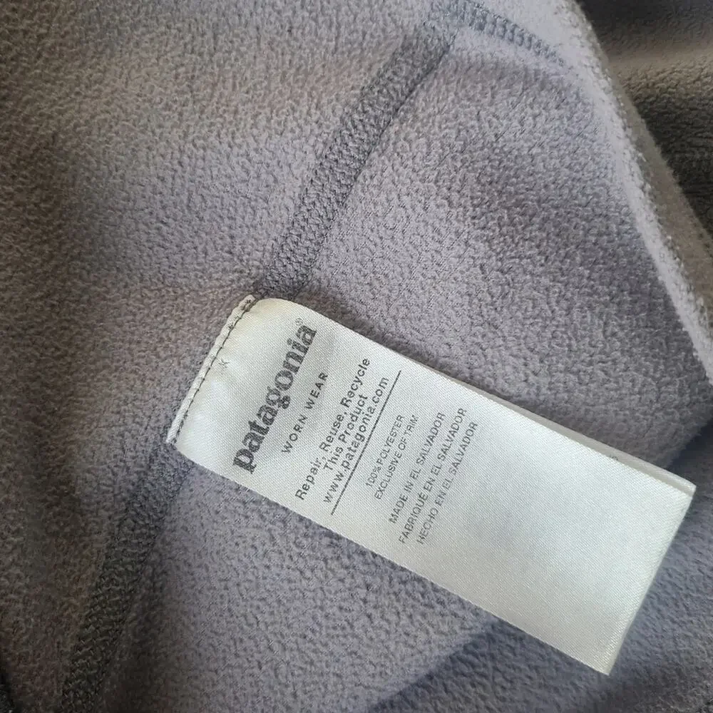 Patagonia Gray Full Zip Jacket Women's Size  XS